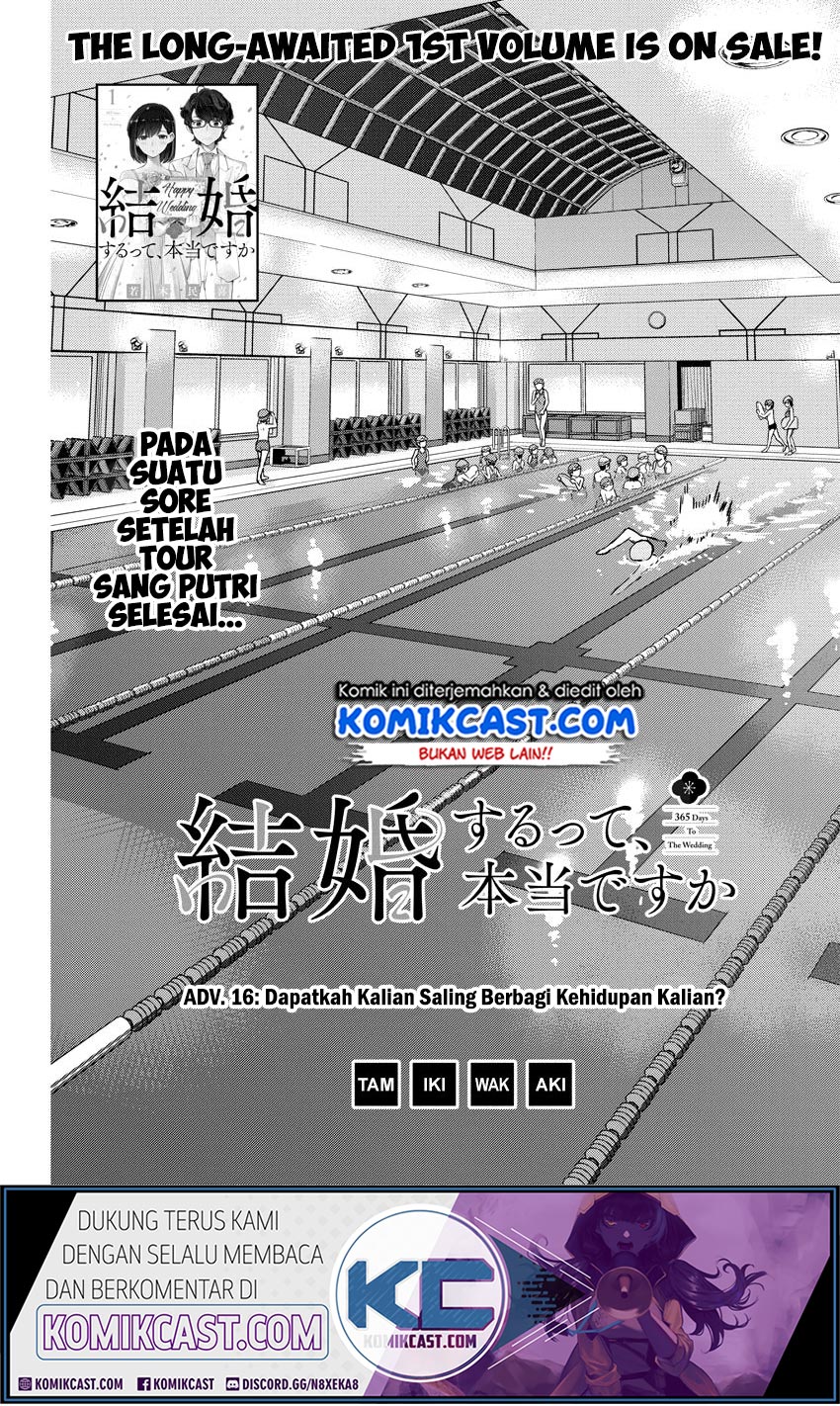Kekkon Surutte, Hontou Desu ka? Chapter 16 Gambar 2